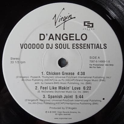 洋楽 D'ANGELO/VOODOO DJ SOUL ESSENTIOALS