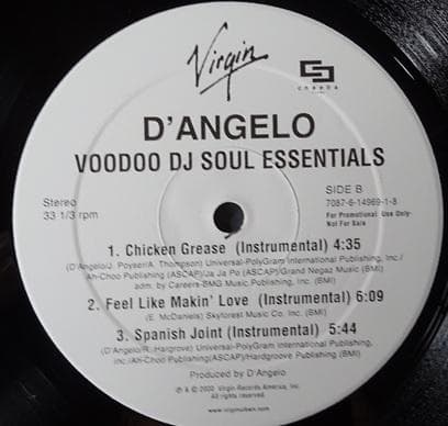 洋楽 D'ANGELO/VOODOO DJ SOUL ESSENTIOALS