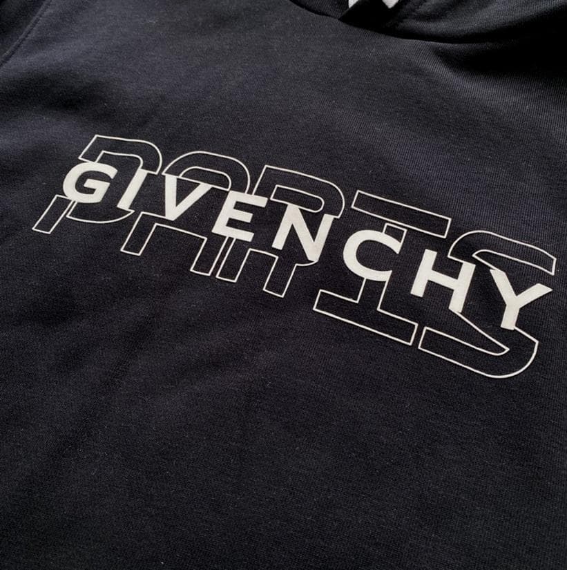 【 美品 】 GIVENCHY ブラック パーカー フード付き　4428