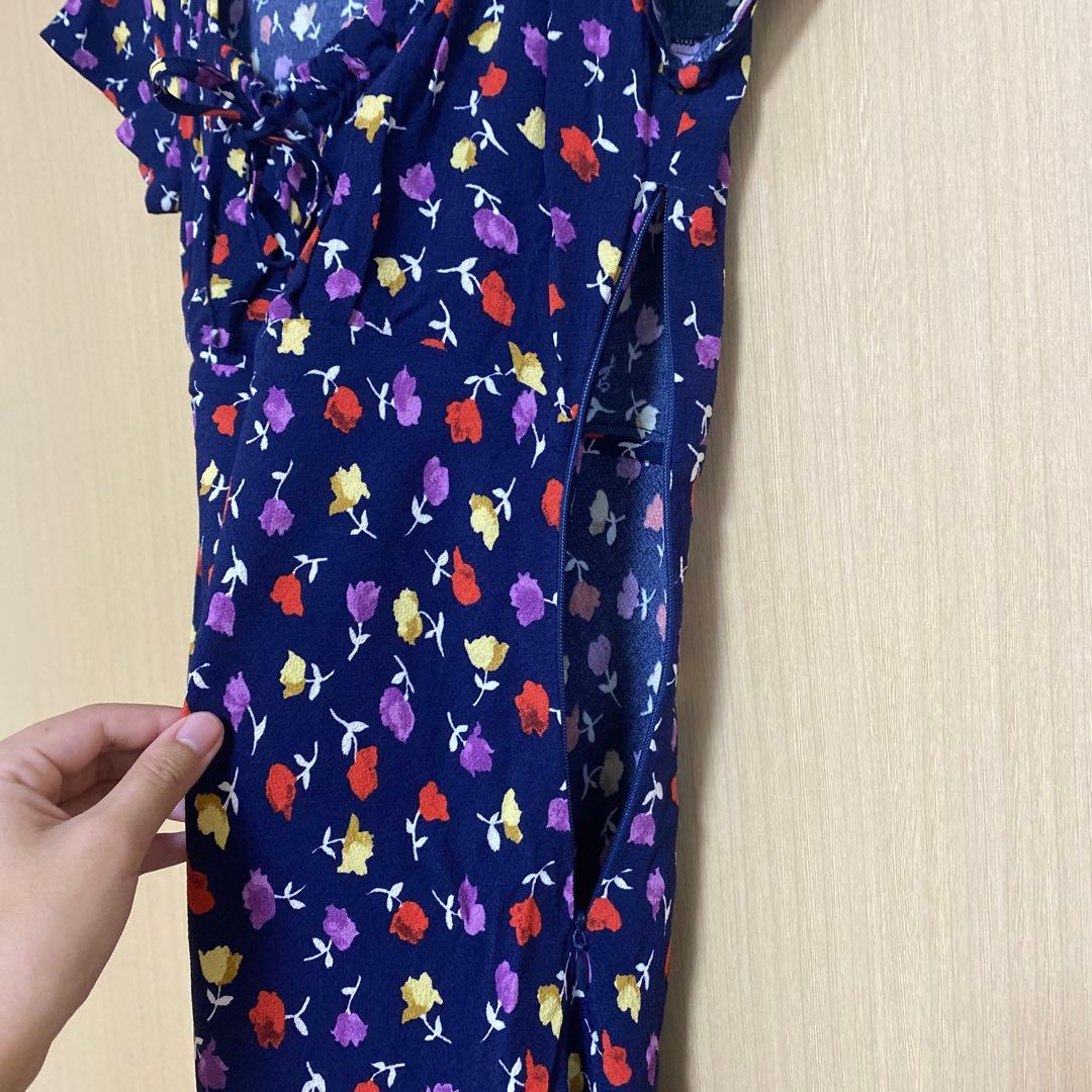 Rouje PARIS INES DRESS size34 花柄ロングワンピース