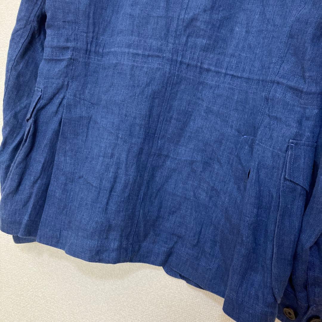 POLO RALPH LAURENジャケット　麻100% ネイビー　サイズ40R