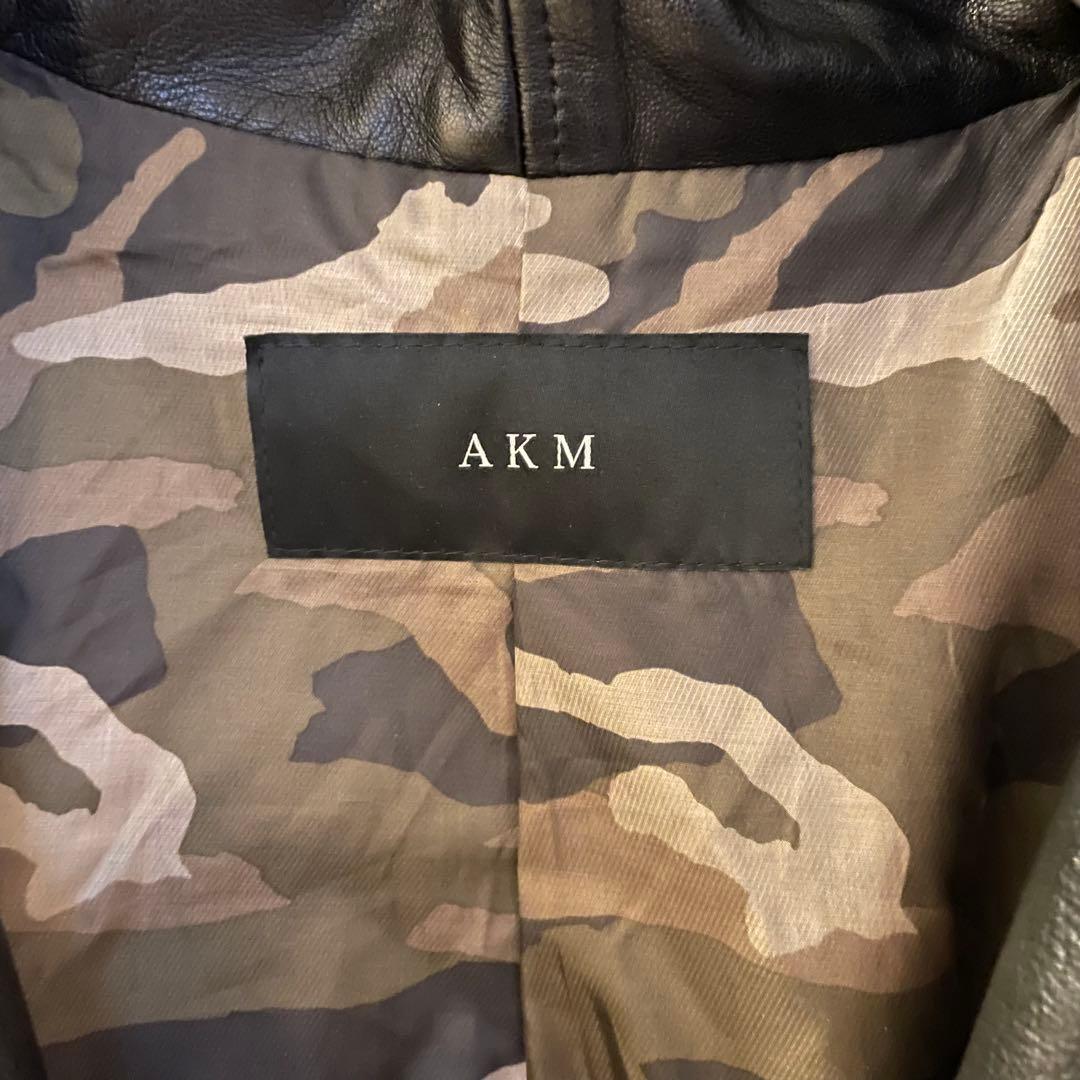 ｎ*様 AKM フード付きレザージャケット