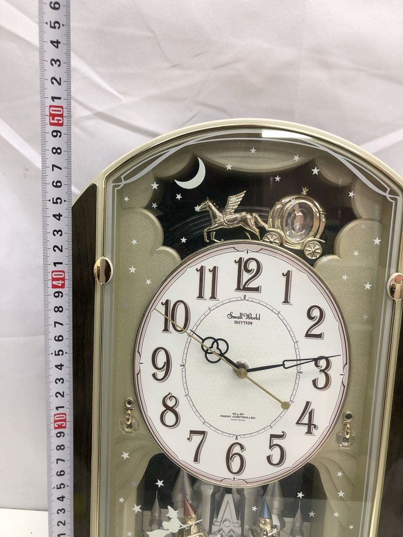 3ADM006 CITIZEN からくり時計 仕掛け時計 音楽 電波時計 掛時計