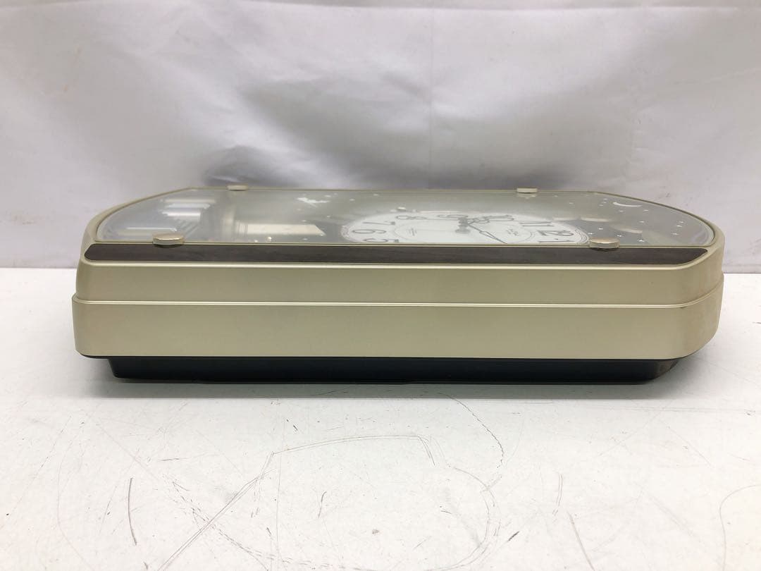 3ADM006 CITIZEN からくり時計 仕掛け時計 音楽 電波時計 掛時計