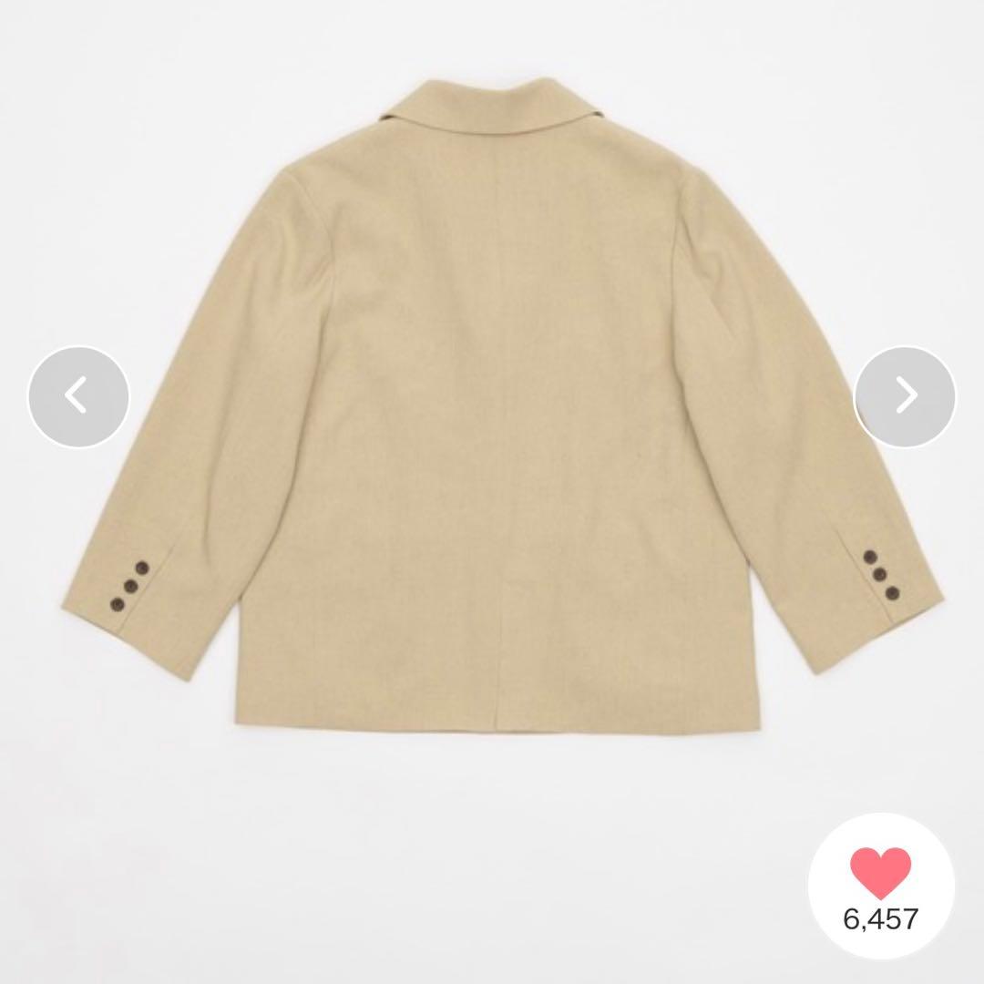 リネンブレンドジャケット
