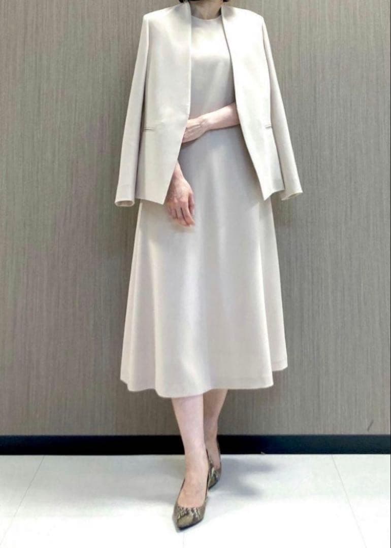あや 　セオリーリュクス♡23SS HANNE 洗える ロングワンピース