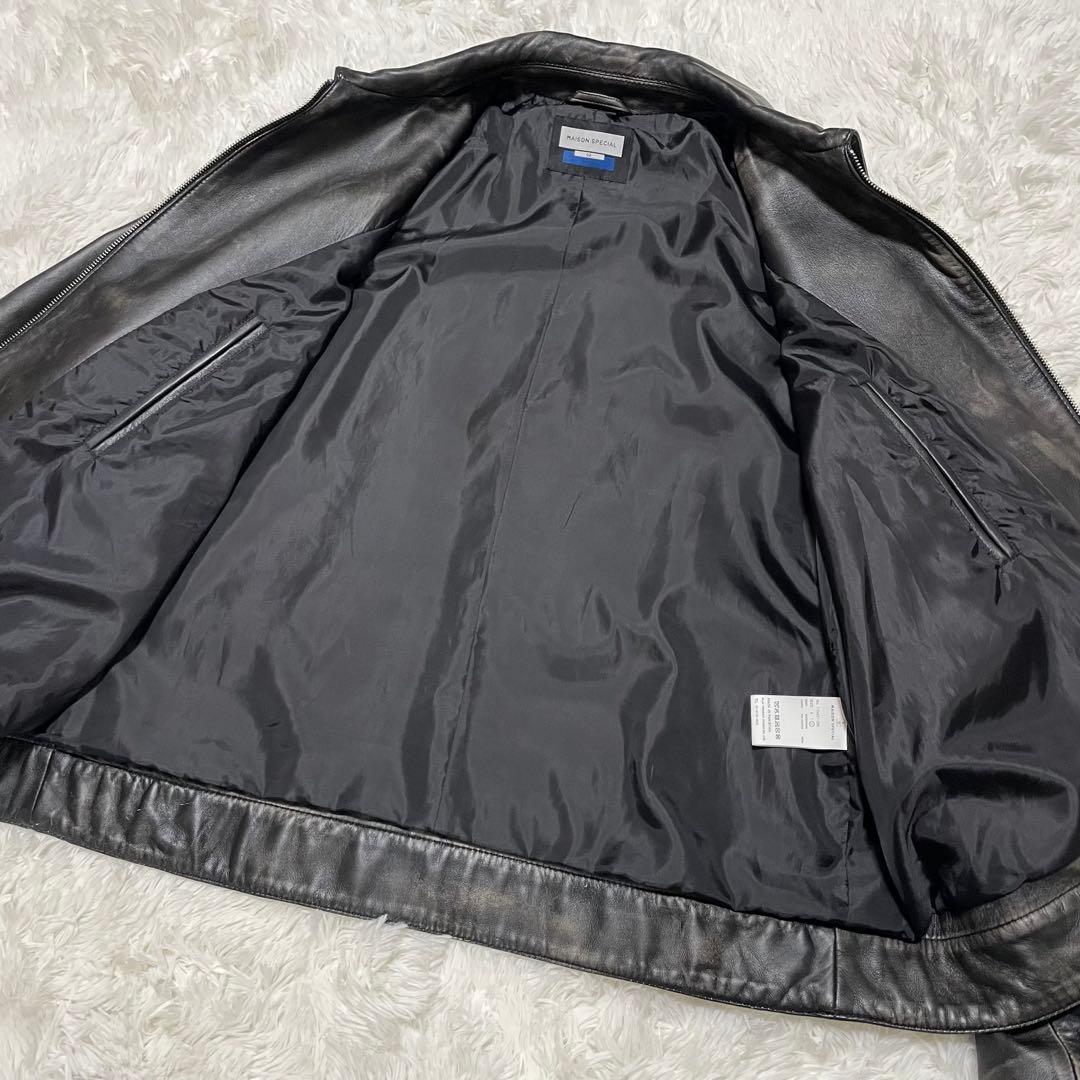 シープレザープライムオーバーシングルライダージャケット サイズ2 L~XL相当