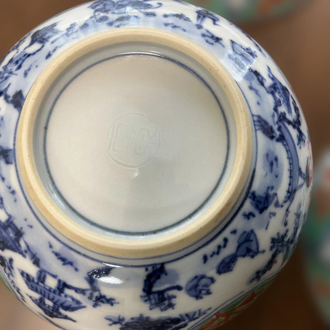 加藤雲泉　雲泉窯　蓋茶碗　2客　清水焼