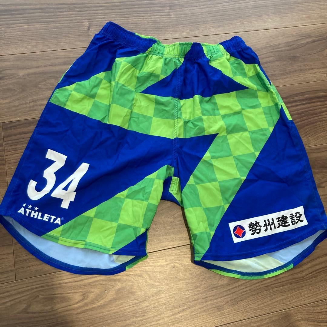 ATHLETA サッカーウェア 上下セット 青