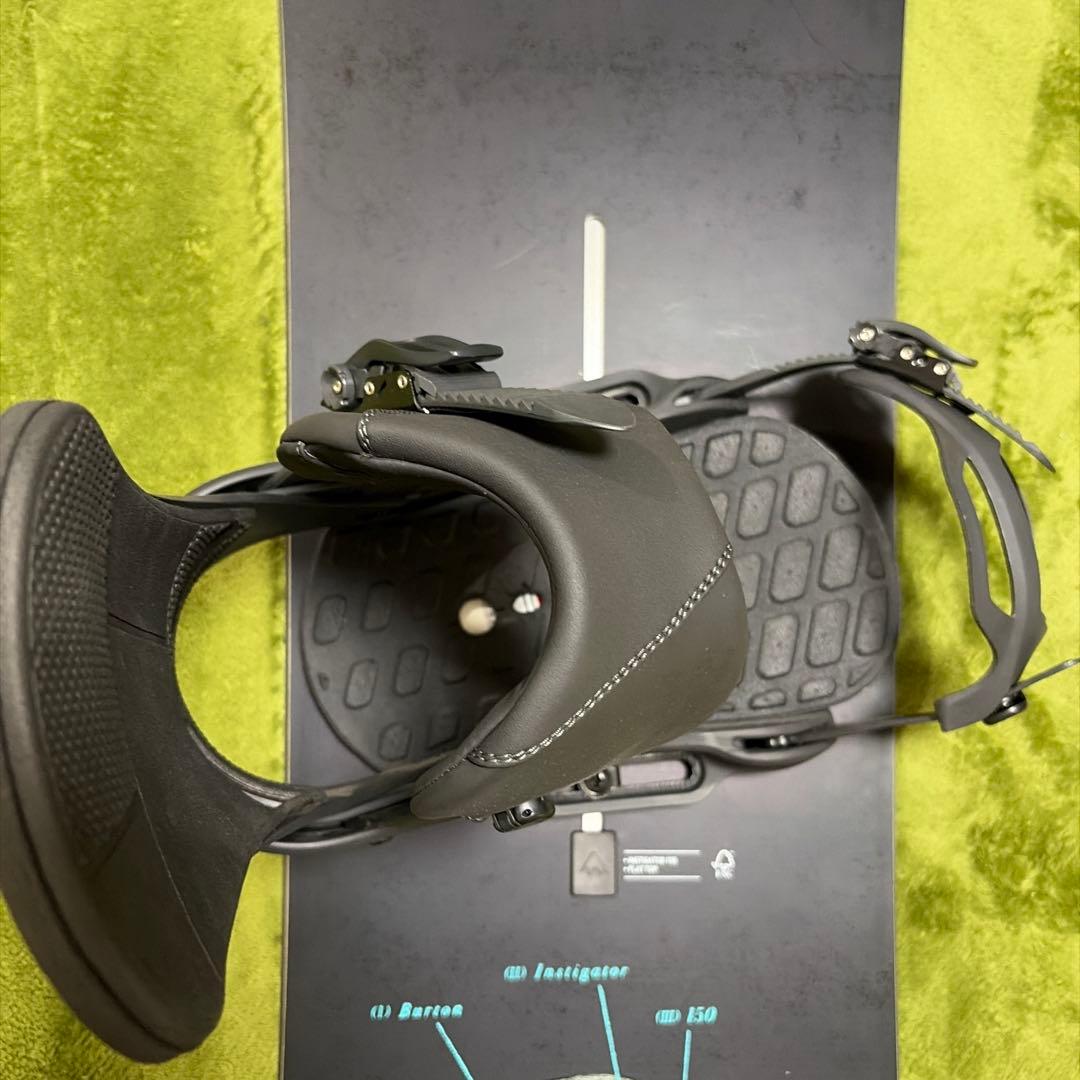 BURTON INSTIGATOR 150美品 滑走2日 ALL バートンセット