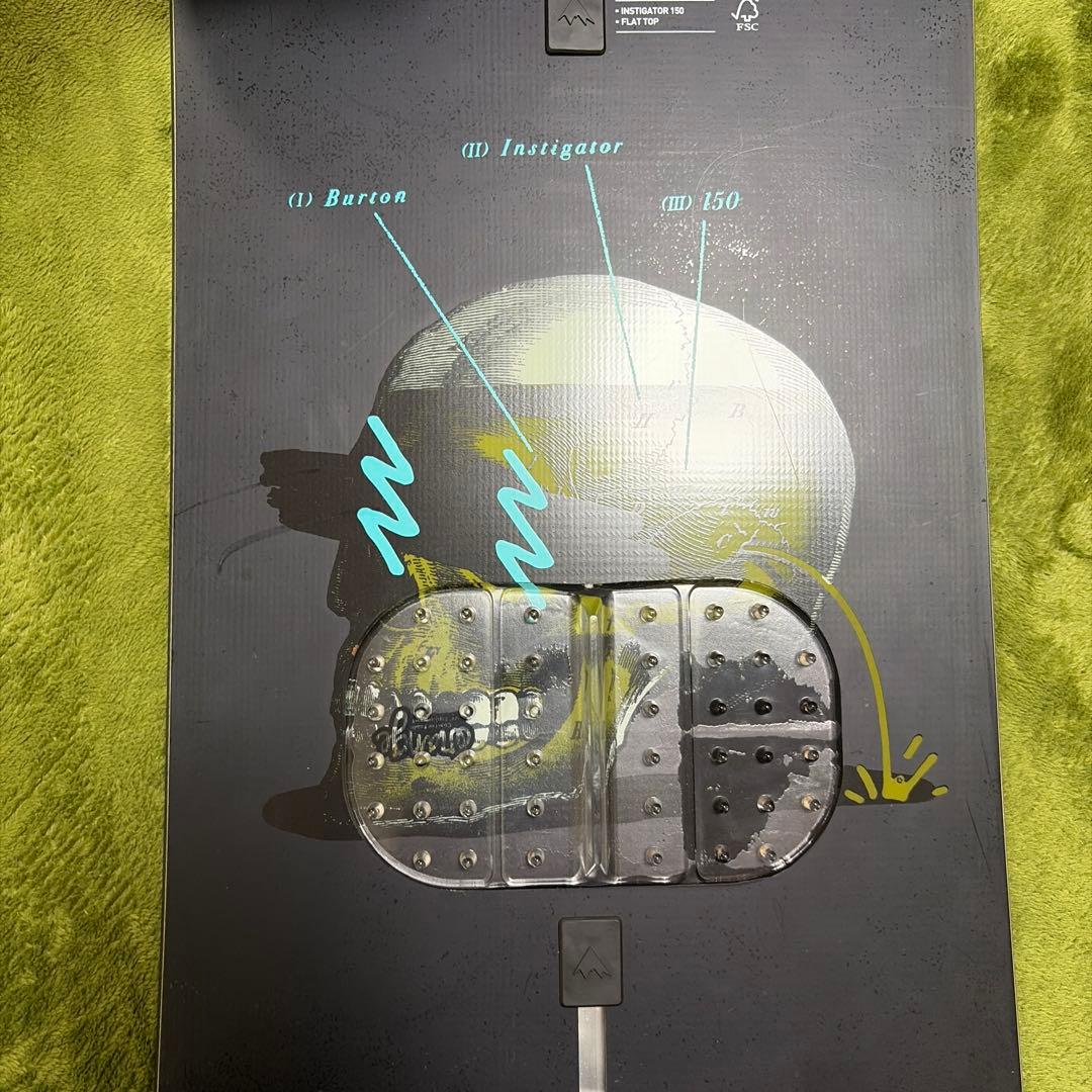 BURTON INSTIGATOR 150美品 滑走2日 ALL バートンセット
