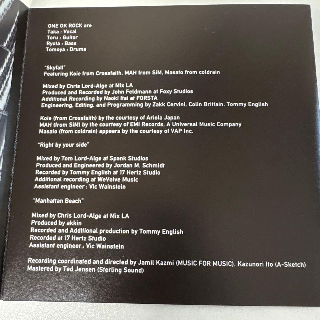 ONE OK ROCK Skyfall 会場限定 正規品 ワンオクロック　CD