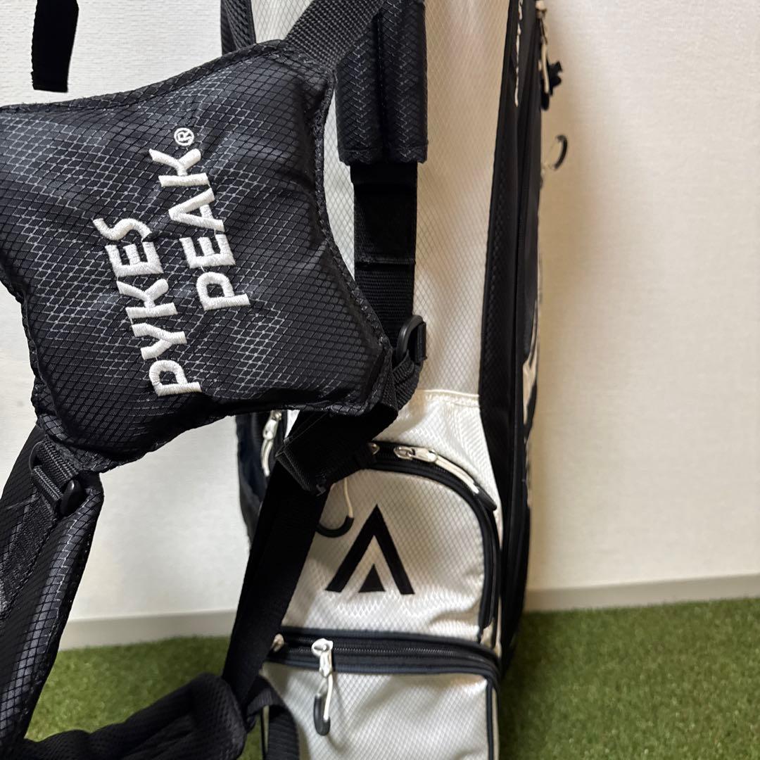 良品 PYKES PEAK パイクスピーク スタンド式 キャディバッグ