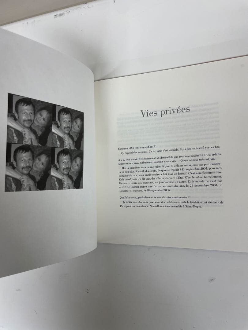 Brigitte Bardot VIES PRIVÉES 写真集