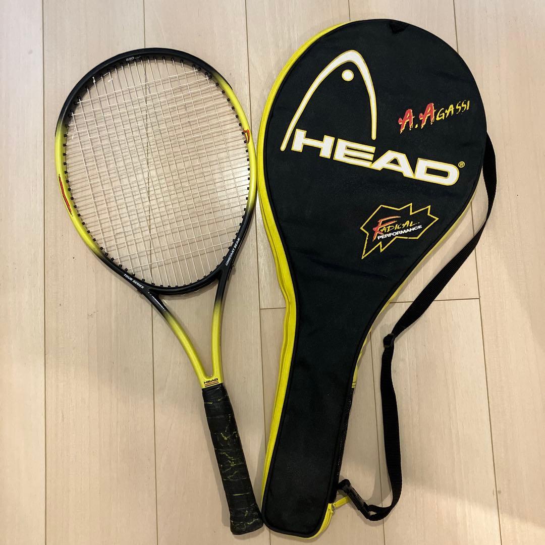 HEAD RADICAL TOUR 690 アガシモデル　希少　ケース付き