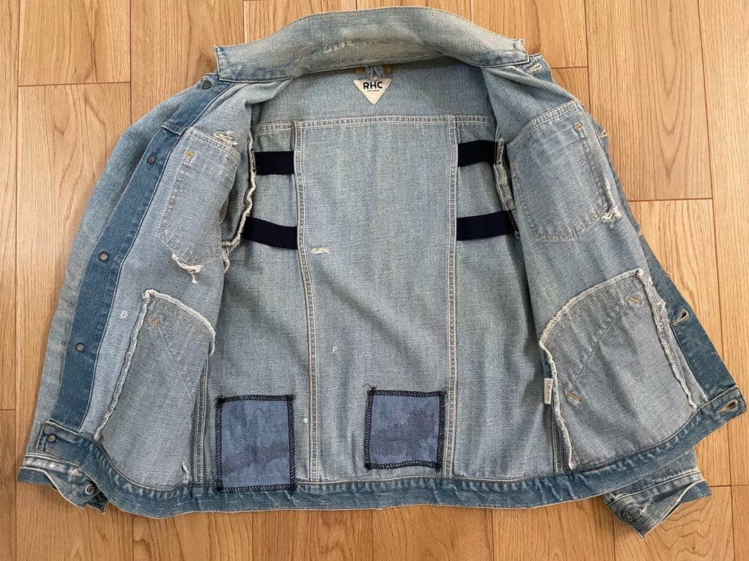 RHC × Wrangler Denim Jacket ロンハーマン ラングラー