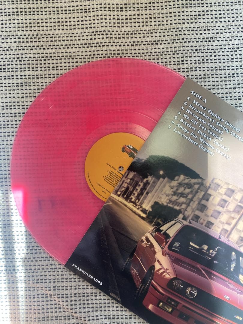 Frank Ocean 『Nostalgia, Ultra』レコード（ピンク盤）