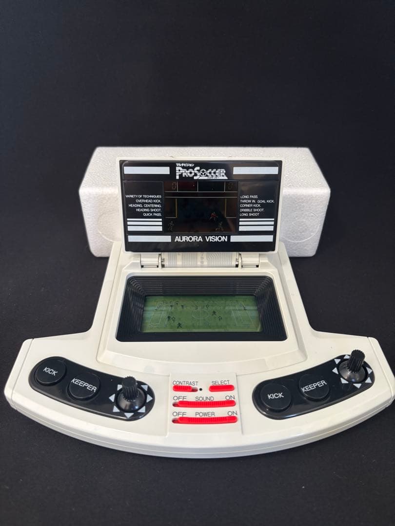 バンダイ BANDAI　マルチビジョンプロサッカー LSIゲーム