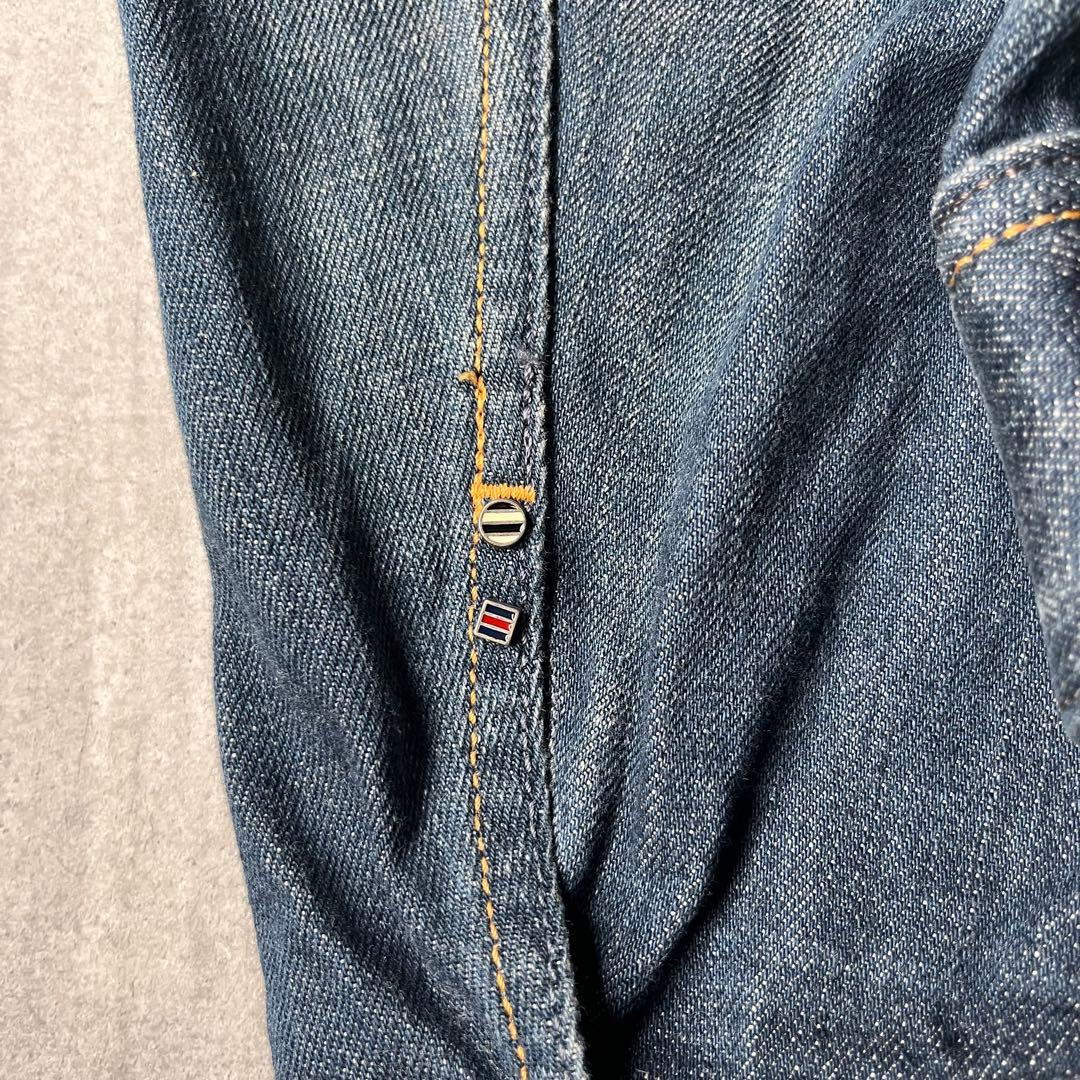 DIESEL ディーゼル デニムジャケット Gジャン ダメージ加工 短丈 M