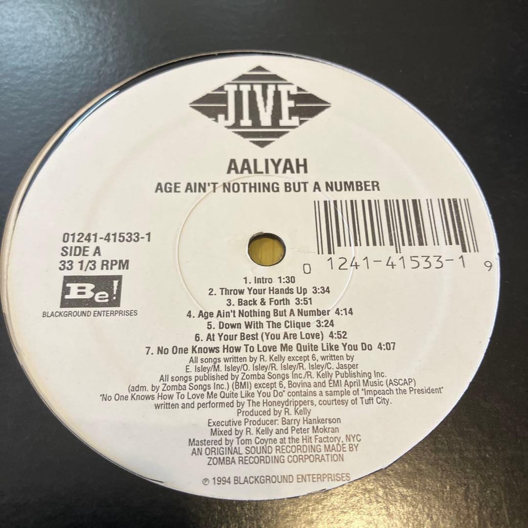 洋楽 Aaliyah Age Ain't Nothing But a Number
