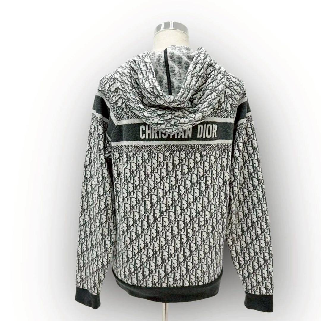 【美品】Christian Dior パーカー XS トロッター柄 オブリーグ