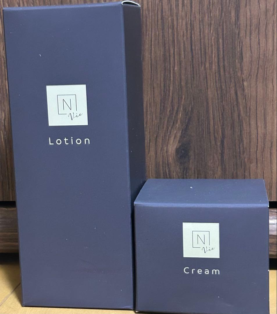 新品 NオーガニックVieモイストリッチローション＆バリアクリームセット