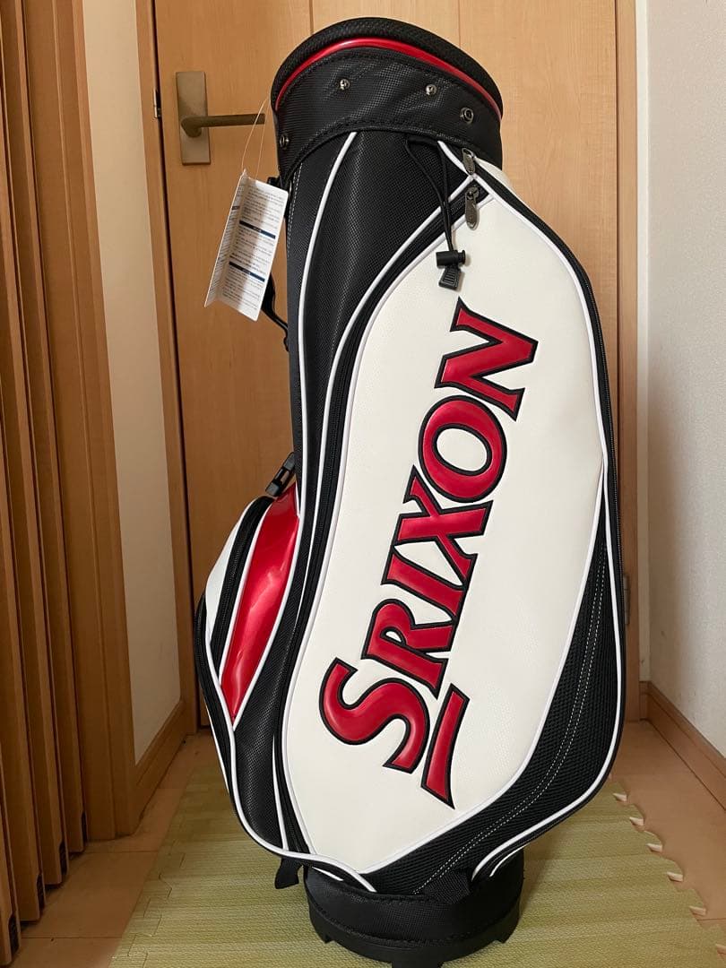 Srixon キャディバッグ 白/黒/赤