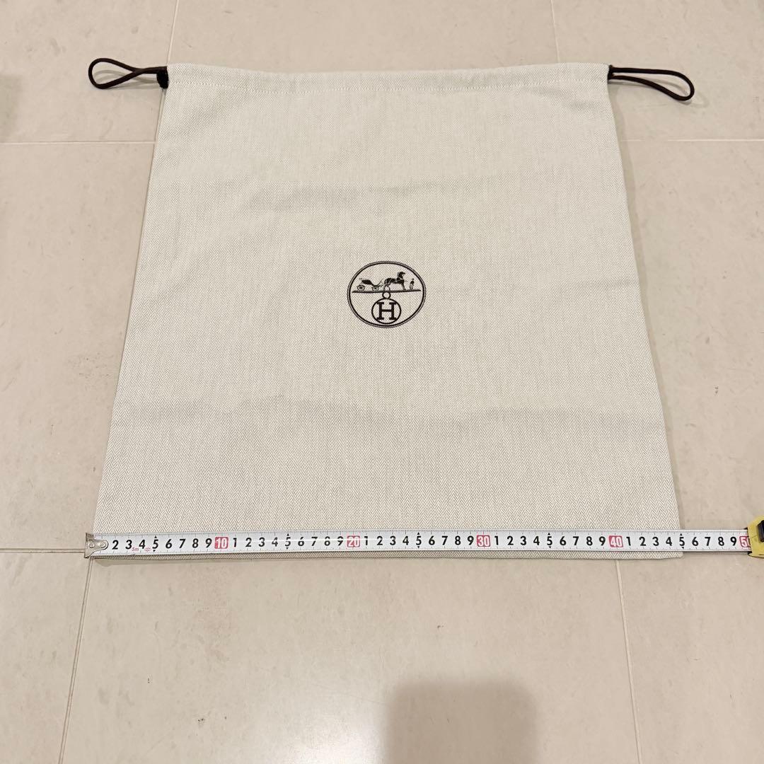 HERMES バーキン ケリー 保存袋 布袋 へリボーン柄 エルメス 特大サイズ