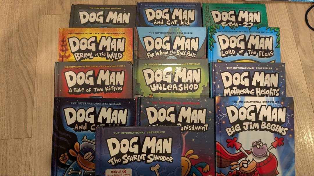 Dog Man 全17冊セット　洋書　英語絵本　子ども向け　ハードカバー