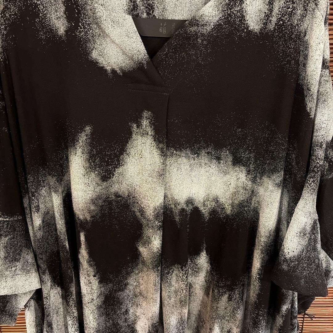 モユル 萌 MOYURU 新品 ワンピース free BLK 綿100%