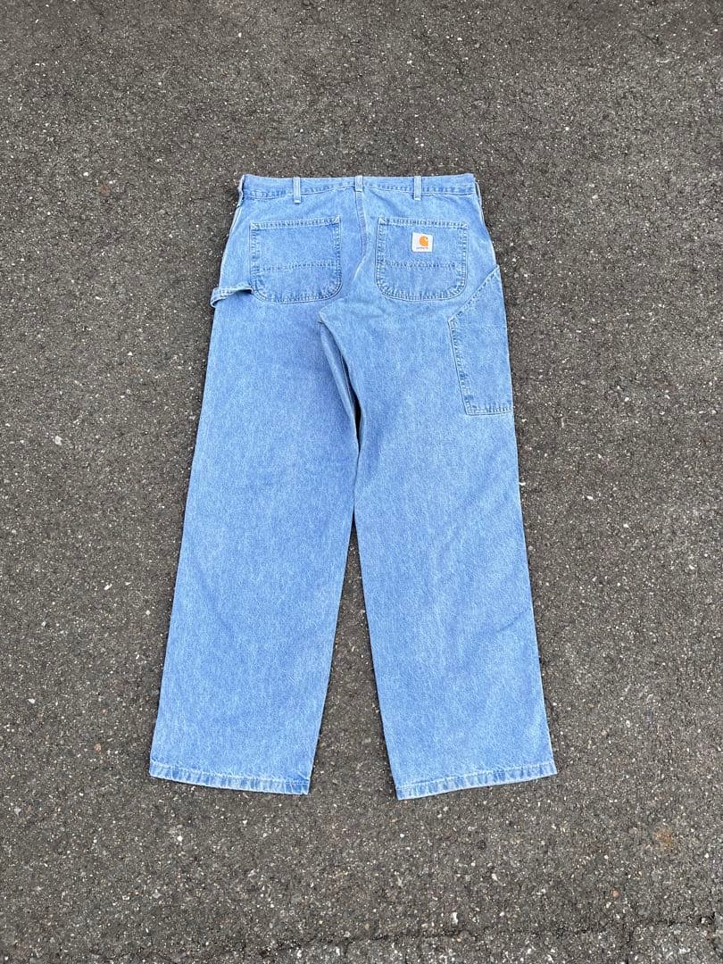 希少 90s カーハートデニムペインターパンツ USA製