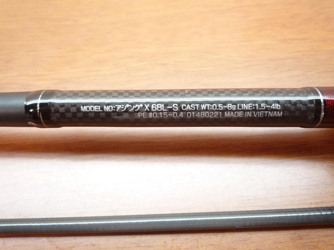 Daiwa AJING X 68L-S ロッド 6'8\"