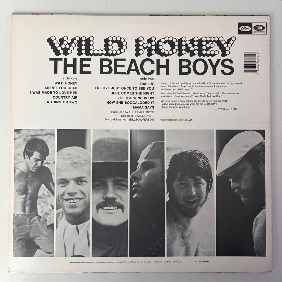 The Beach Boys Wild Honey 再発Lp
