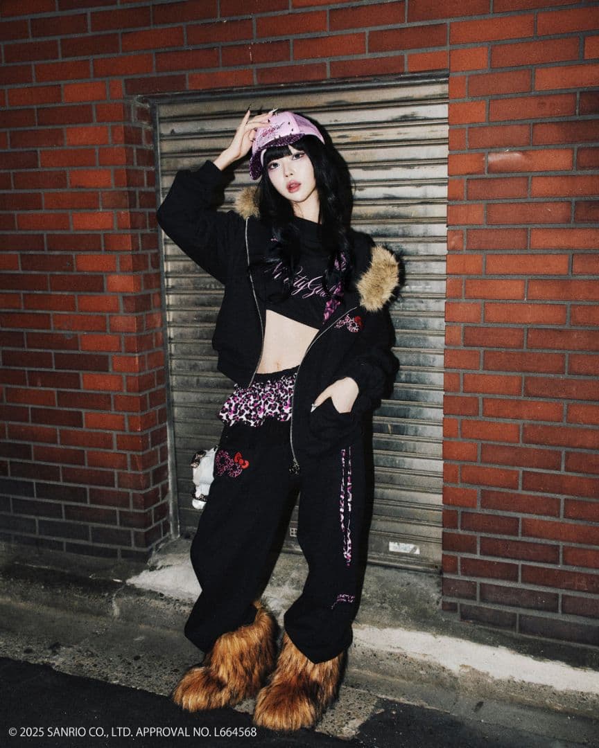 9090 セットアップ ハローキティ 90 Logo Hoodie M