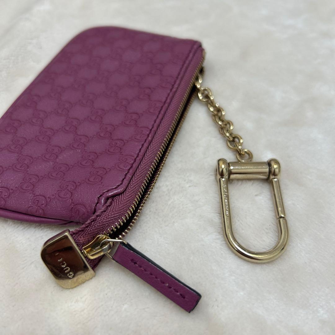 GUCCI GGパターン レザーキーケース