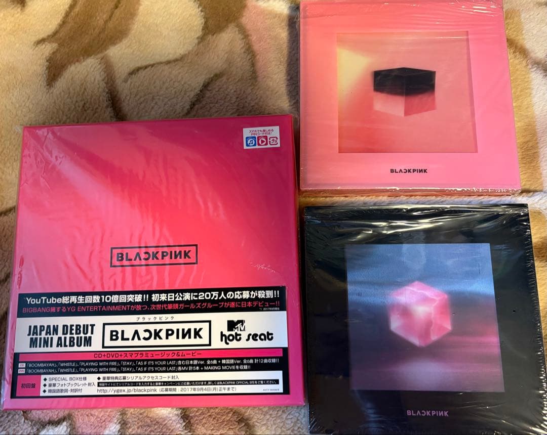BLACKPINK アルバムCD&DVD & 韓国アルバムCD2枚セット