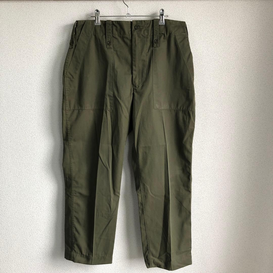 【美品】イギリス軍　ベイカーパンツ　ライトウェイトファティーグパンツ