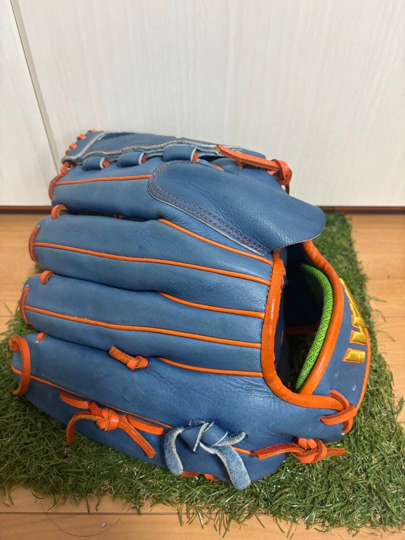 プロ支給品　実使用　岩隈久志　巨人　IWA アクセフベルガード　投手　硬式用