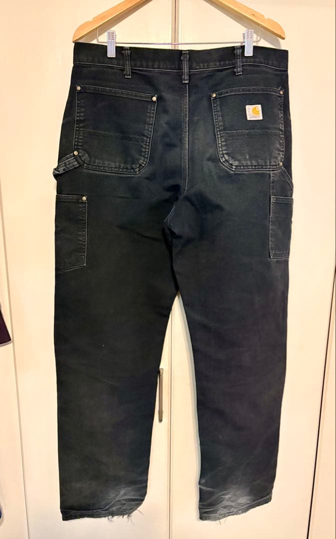 Carhartt カーハート ダブルニー ブラック B01 USA w36