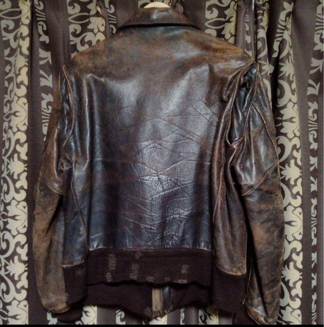 モ*ガ様 50s~60s HERCULES ホースハイド レザージャケット