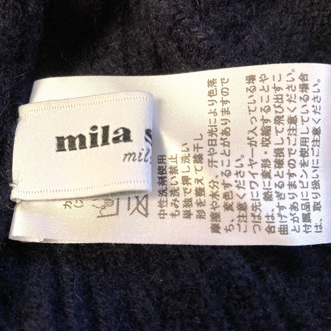 定価¥13,200　ミラショーン　洗える　カシミヤ　100％　タグ付き