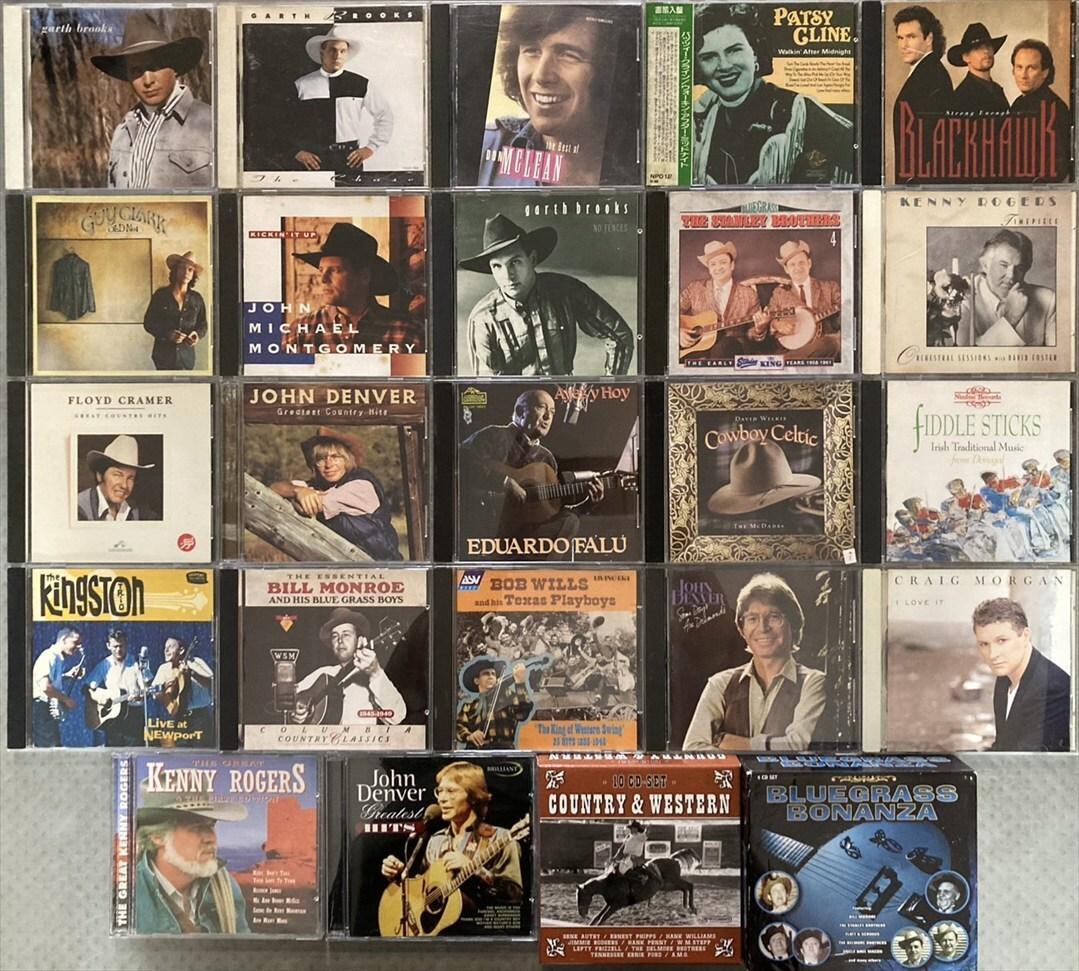 カントリーミュージック フォーク CD まとめて74枚セット [HC231]