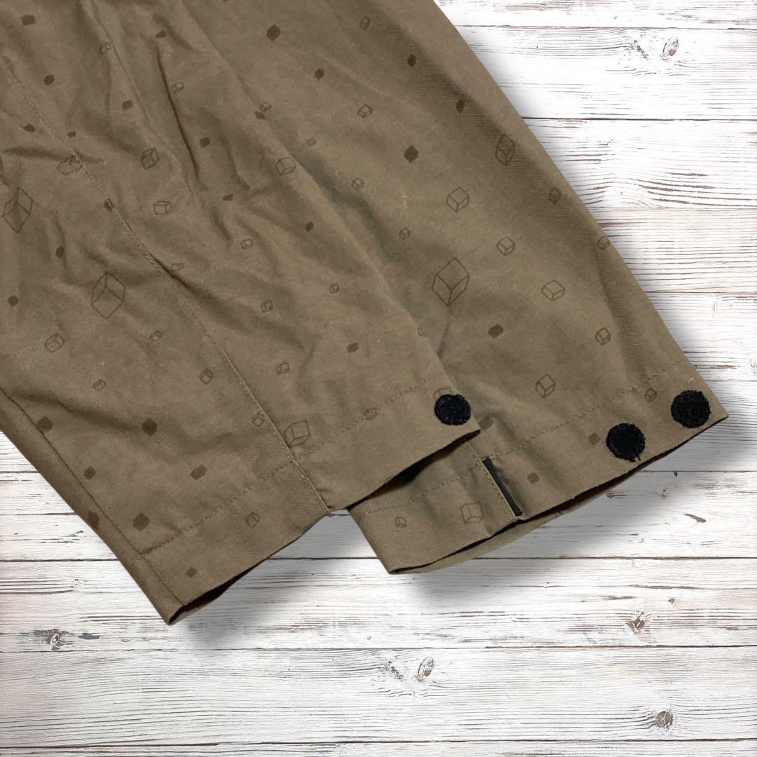 ステューシー STUSSY ジャケット 総柄 カーキ XL 1947