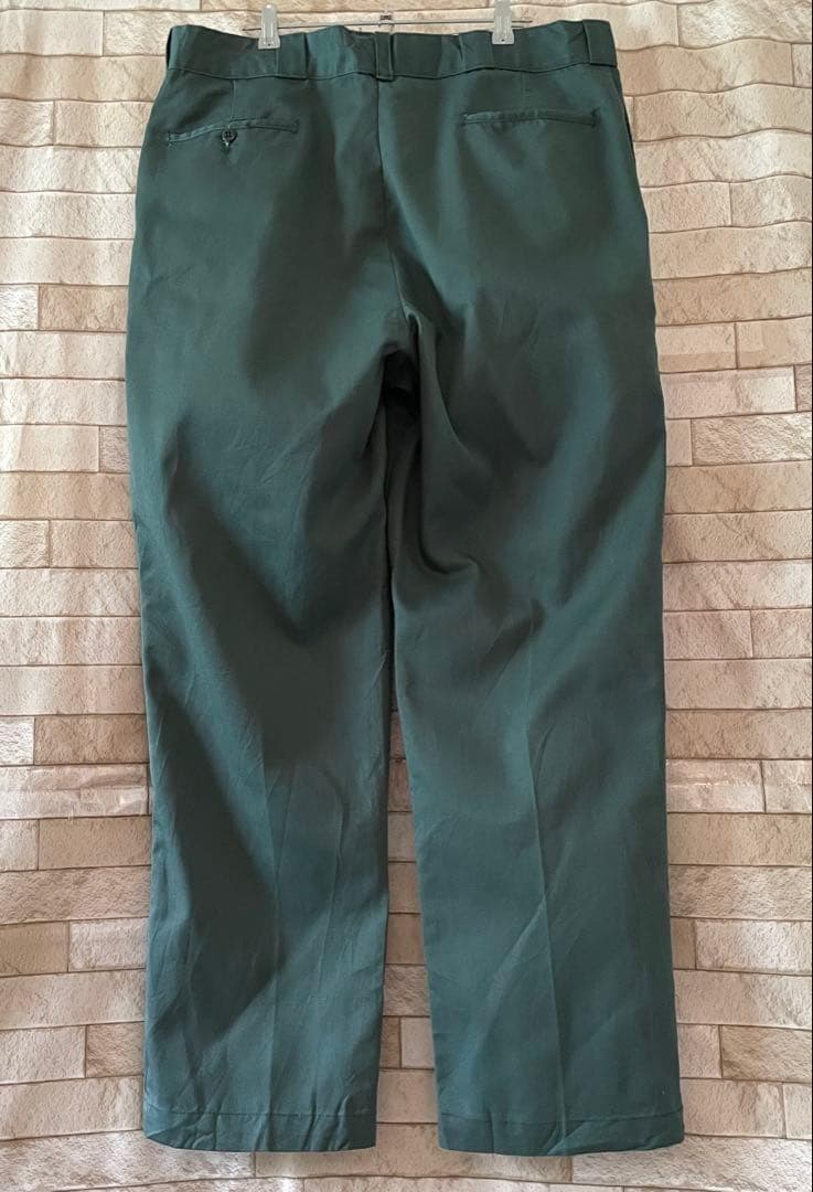 L.L.Bean エルエルビーン USA製 ワークパンツ グリーン 38×31