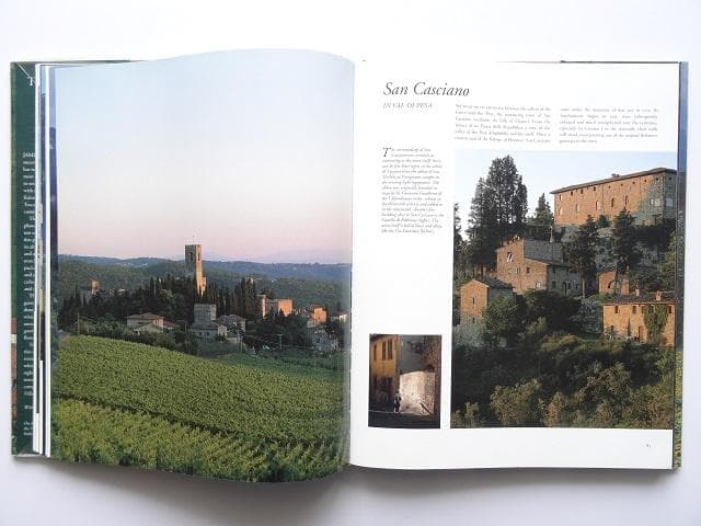 洋書◆イタリア トスカーナ地方の美しい町の写真集 本 建築 風景 景色 教会