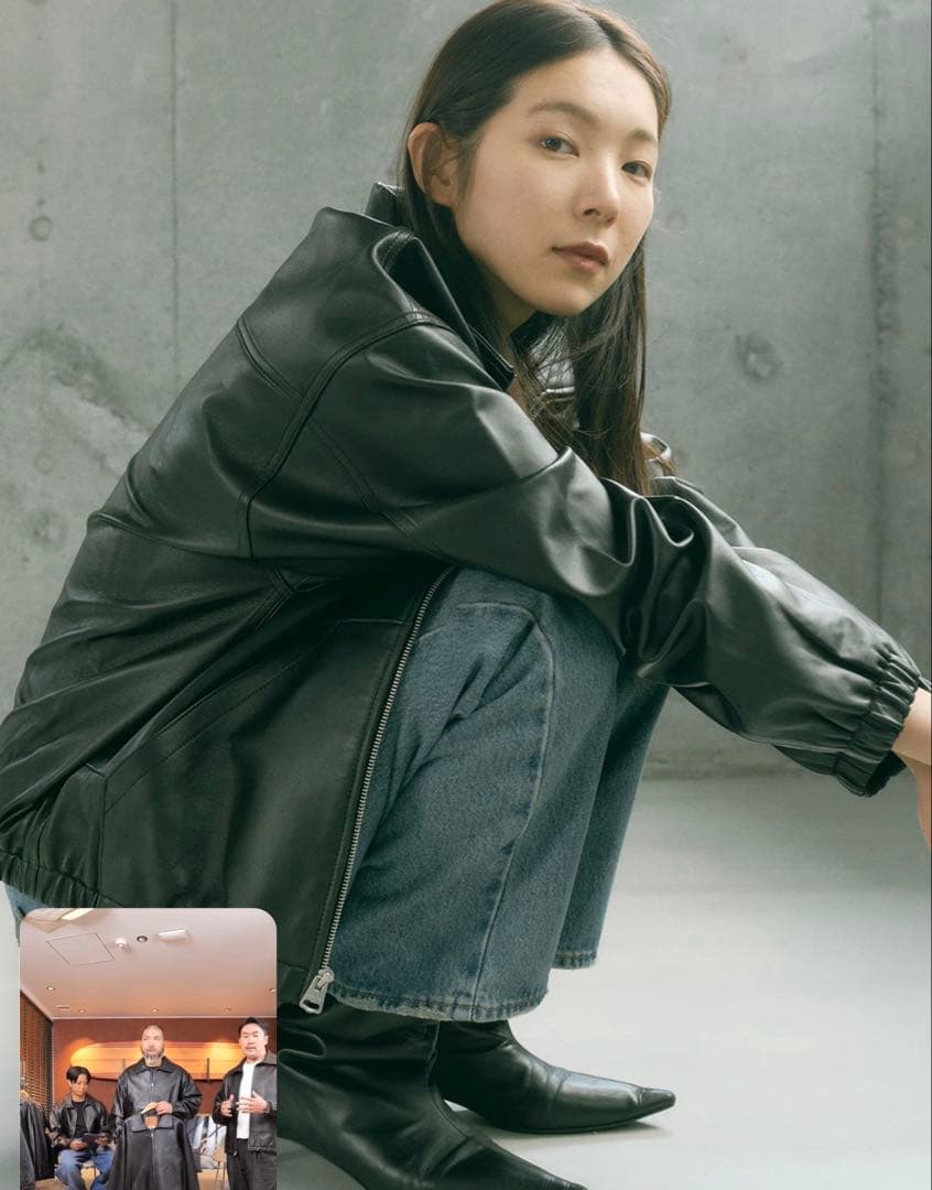 ジャケット・アウター levi's PREMIUM BLACK LEATHER JACKET