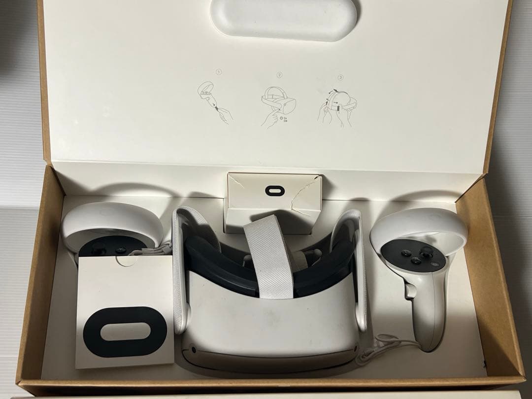  Quest 2 64GB　VRゴーグル、コントローラー