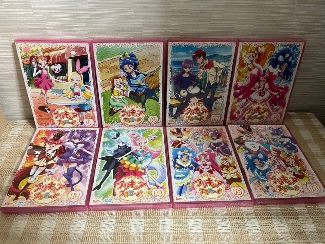 キラキラ☆プリキュアアラモード 初回全16巻セット　DVD セル版