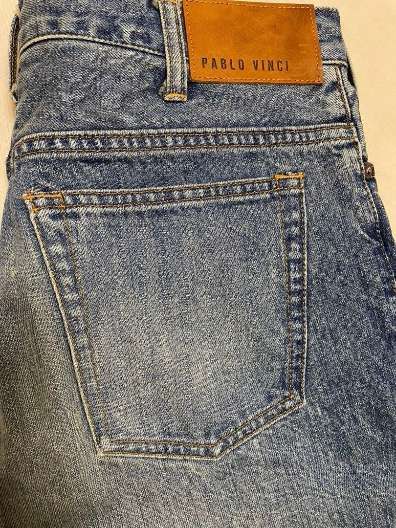 パンツ Pablo vinci Knee patch remake denim M