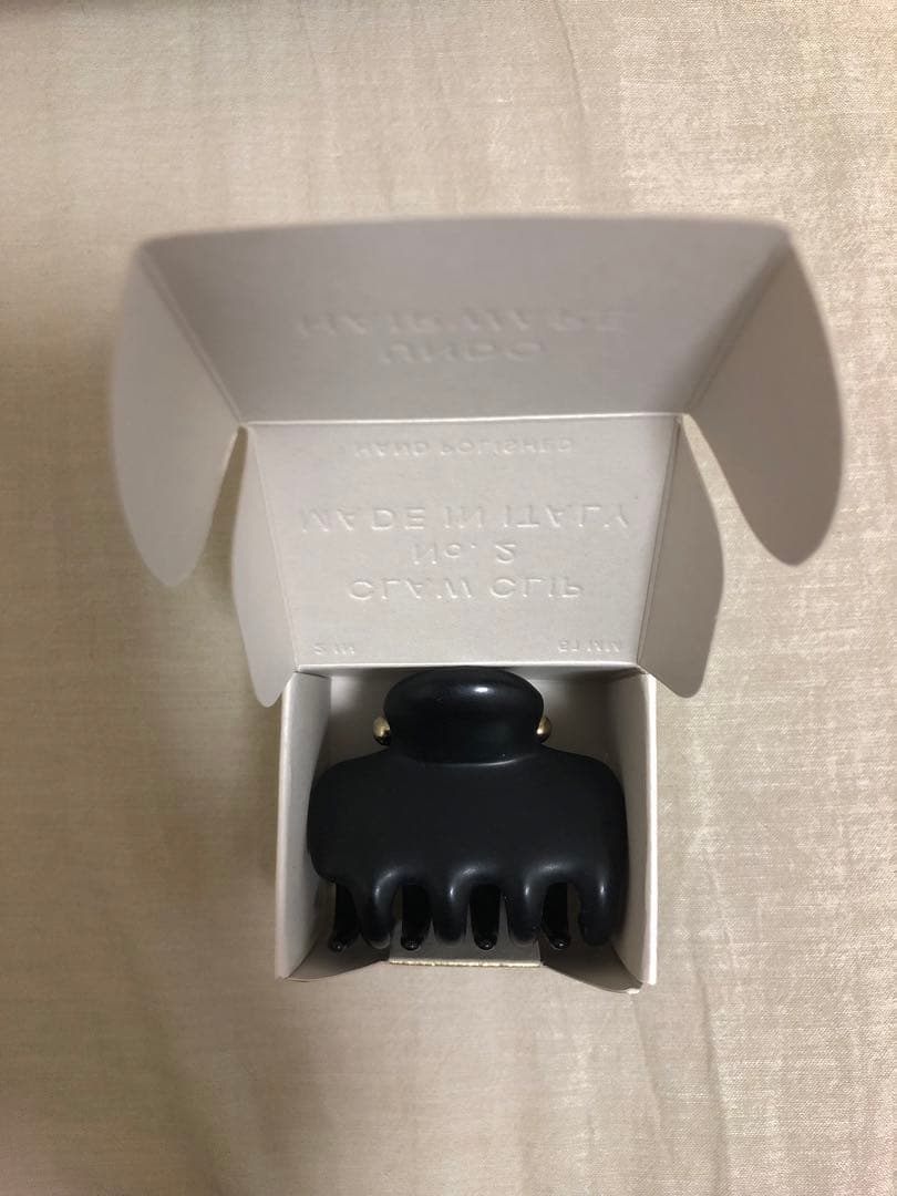 【新品未使用】undo CLAW CLIP No. 2 ブラック　plage